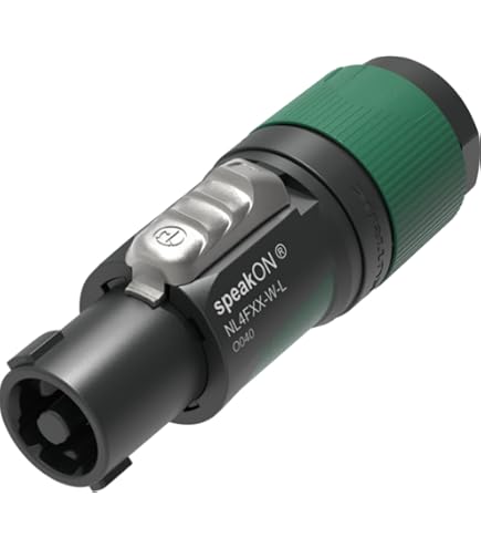 Amazon.com: (8 Pack) Original Neutrik NL4FX 4 pole Locking SpeakON